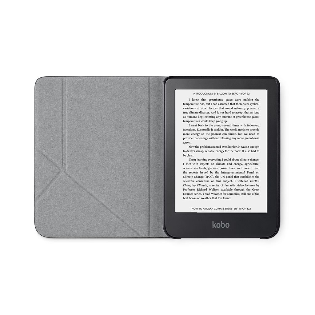 KOBO Una copertura con Clara 2E SleepCover, nero