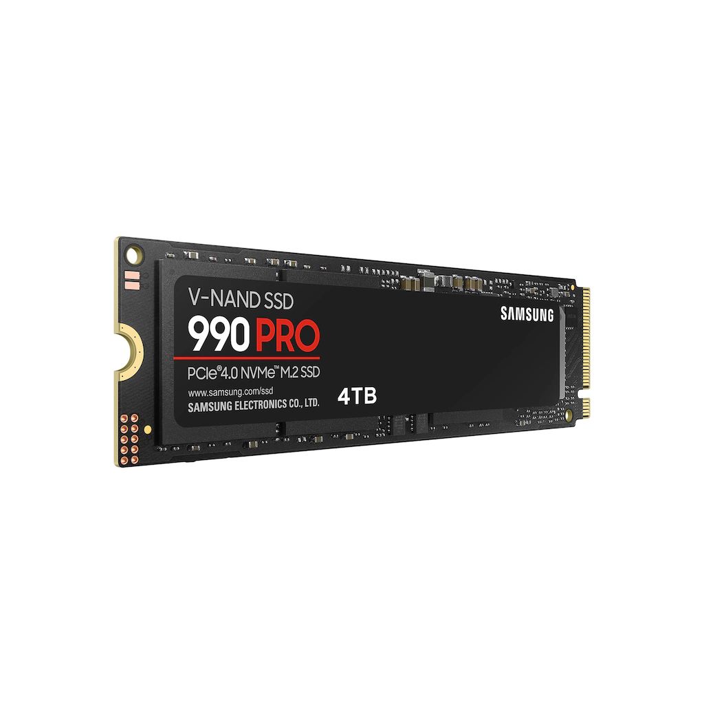 SAMSUNG SSD 4TB M.2 80mm PCI-e 4.0 x4 NVMe, V-NAND, 990 PRO MZ-V9P4T0BW