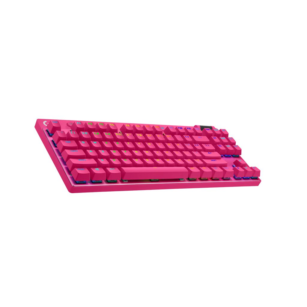 Tastiera LOGITECH G PRO X TKL Brown Tattile, Lightspeed, rosa, USB, SLO g.