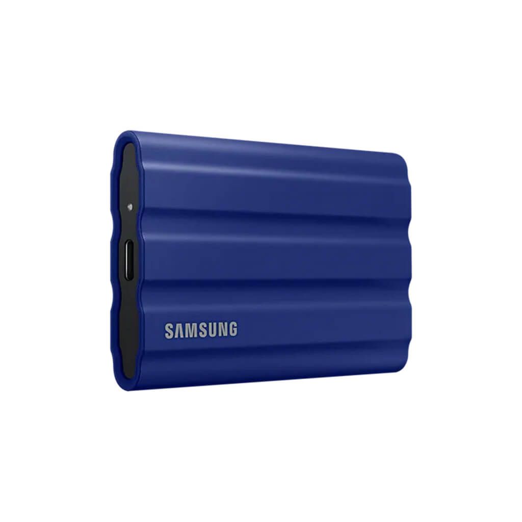 SAMSUNG disco SSD esterno 1TB T7 Shield MU-PE1T0R - blu