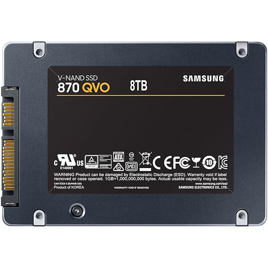 Disco rigido SSD 870 QVO, 8TB 2.5"