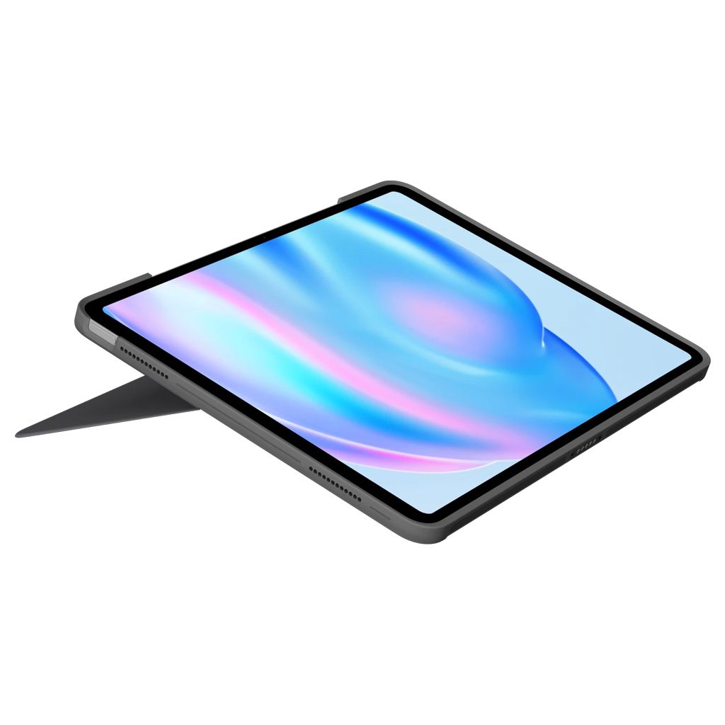 LOGITECH Coppia tastiera Combo Touch per iPad Air 13", M2, grigio, Slo g.