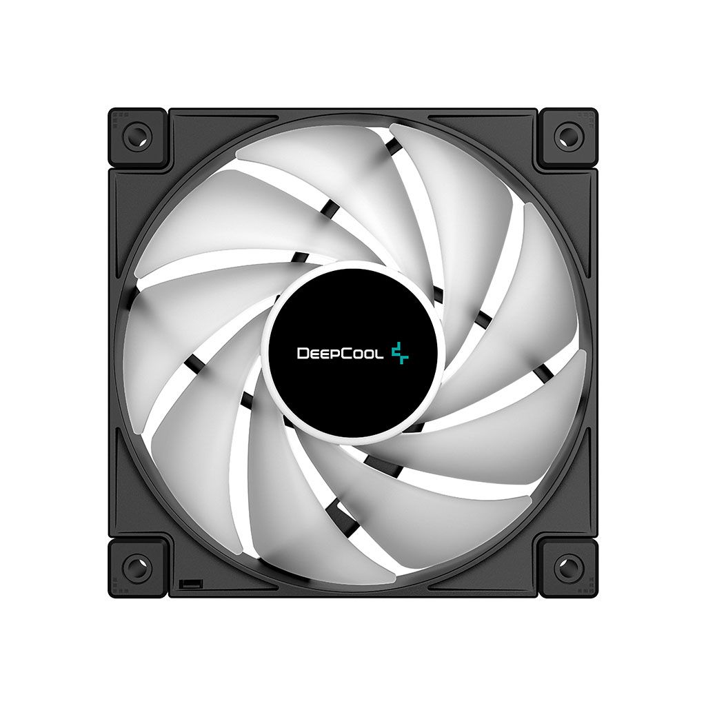 DEEPCOOL ventilatore per alloggiamento FC120 3 in 1, ARGB, PWM, 120mm, 3 Pack, nero