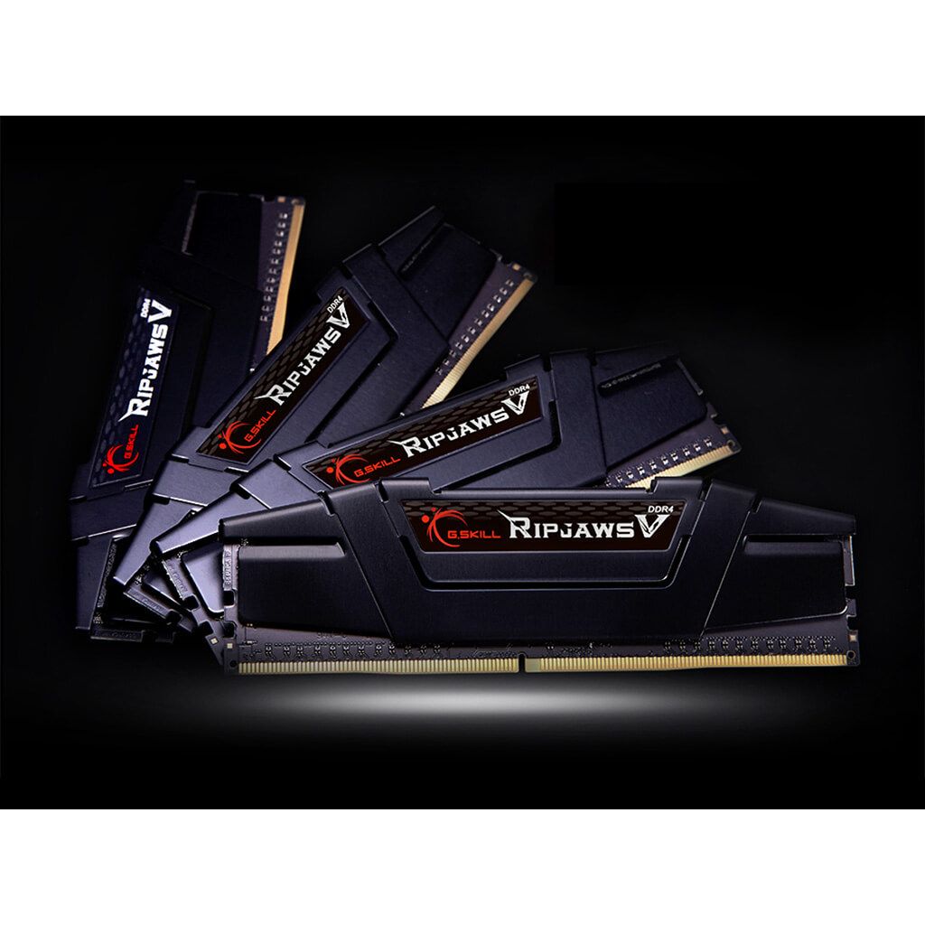 G.SKILL memoria Ripjaws DDR4 16GB Kit (2x 8GB) PC4-28800 - nero