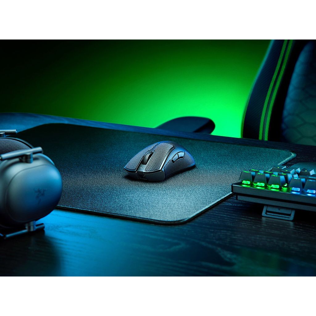 RAZER Mouse DeathAdder V3 Pro + Ricevitore senza fili HyperPolling, set, nero