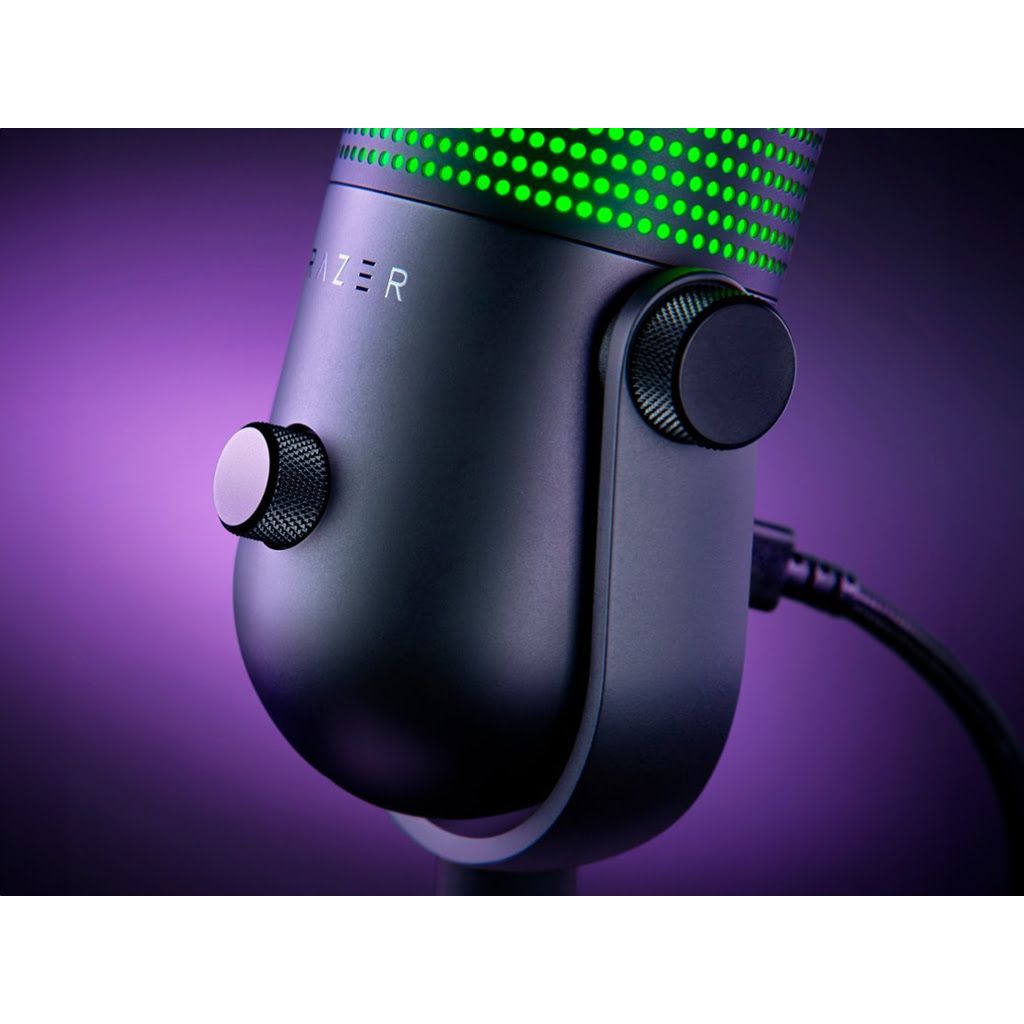 RAZER Microfono cromato Seiren V3