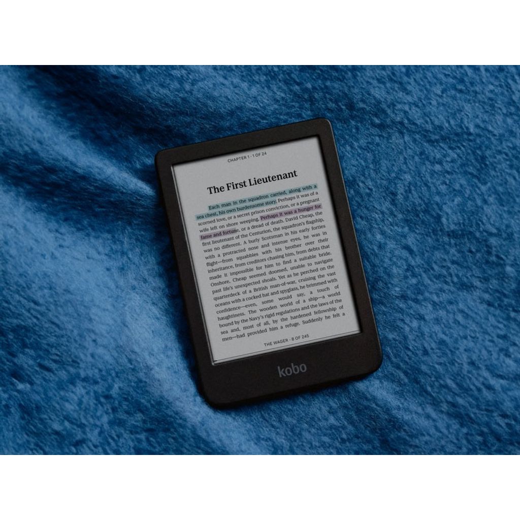 KOBO E-reader Clara Colour, 6''' Touch, 16GB, WiFi, nero