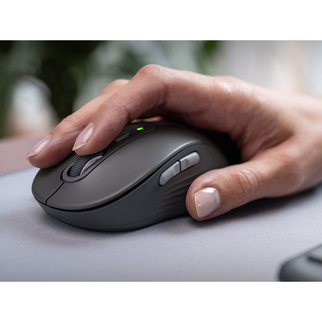 LOGITECH Tastiera e mouse Firma Slim Combo MK950, grafite, SLO g.