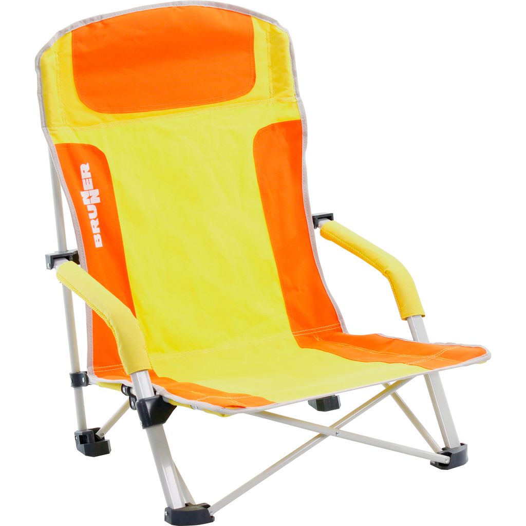 BRUNNER sedia pieghevole per spiaggia BULA 04041448N. C85 Arancione giallo