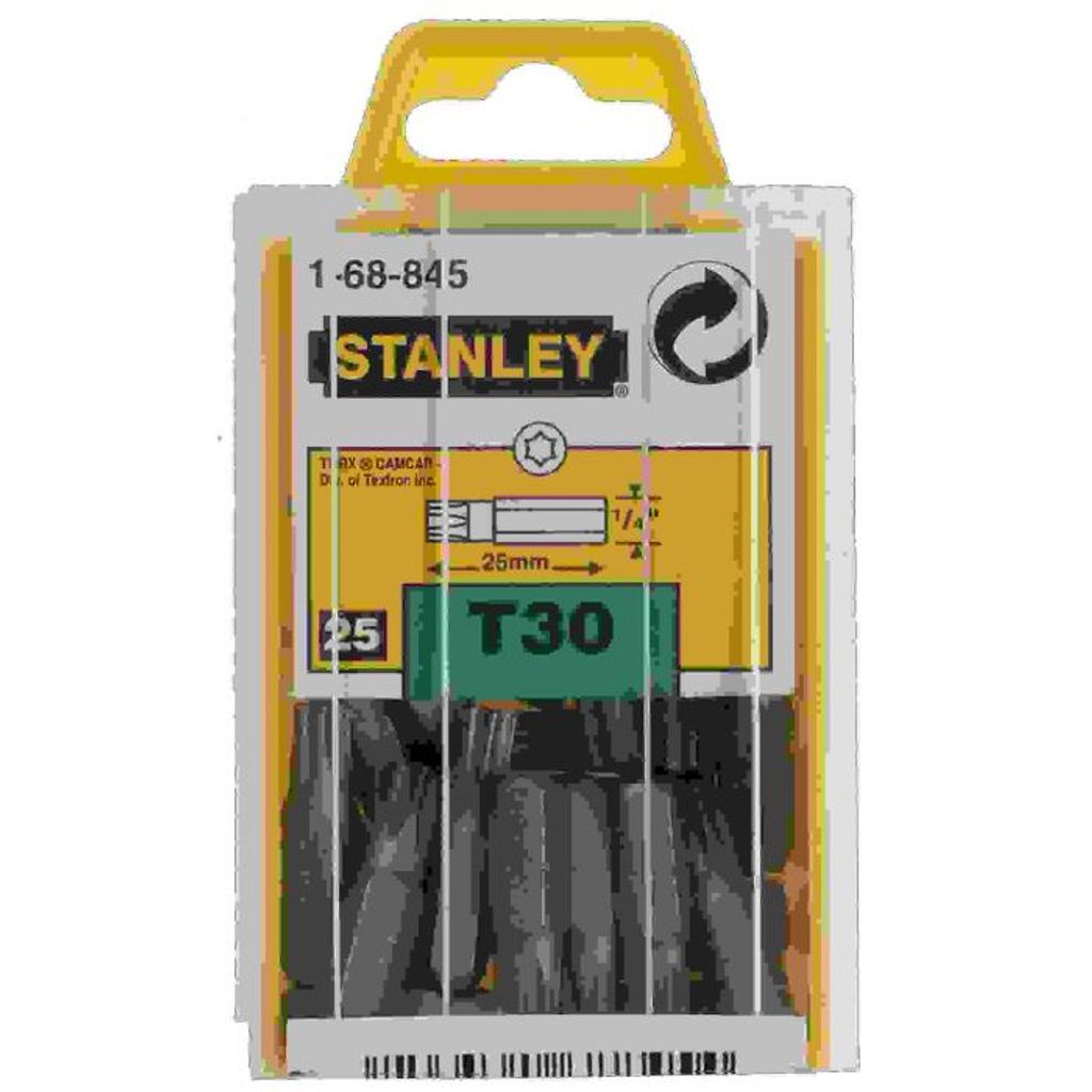 STANLEY Adattatore a vite T30 25mm /25kos 1-68-845