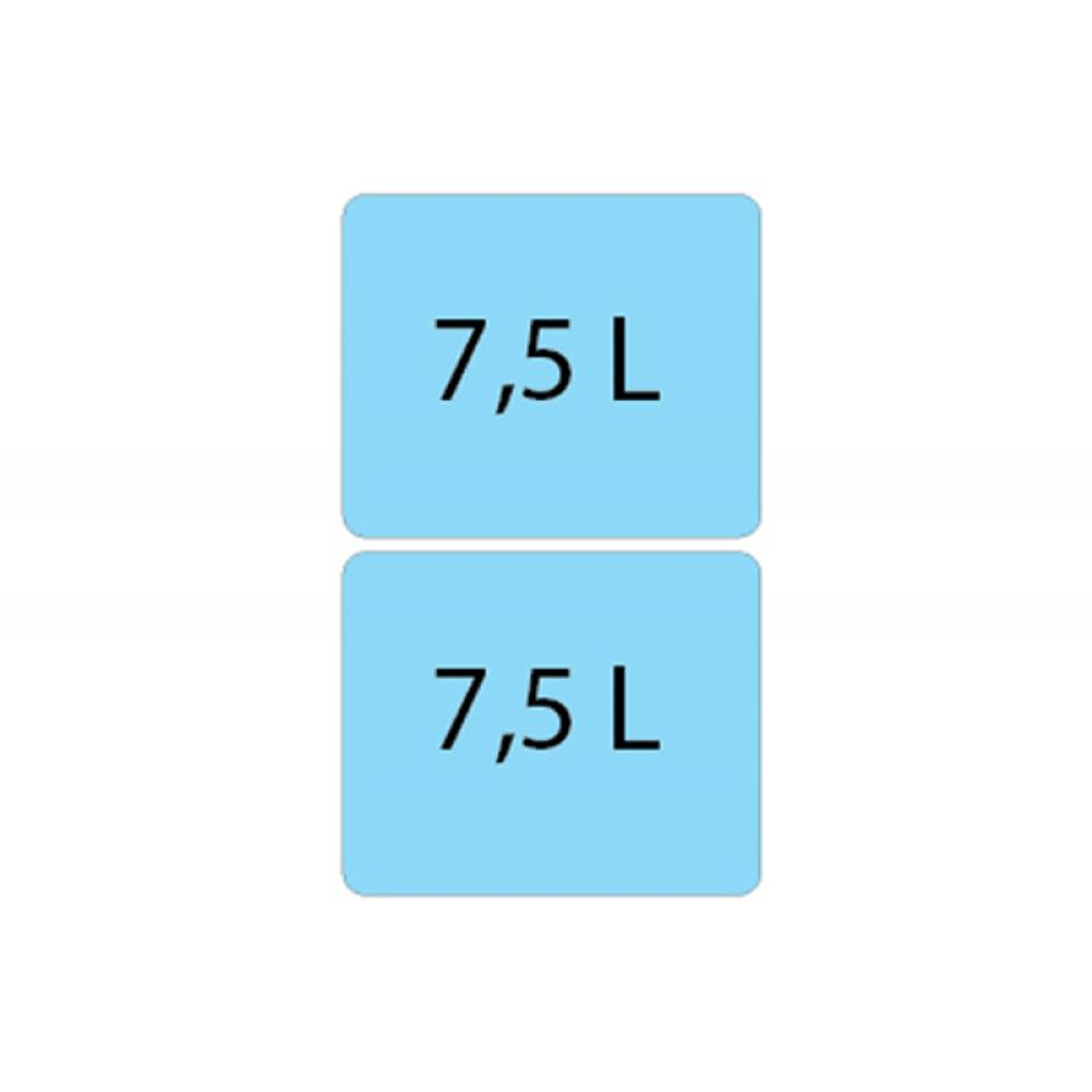 ALVEUS sistema di separazione dei rifiuti a doppio contenitore (2x7,5 litri)- ALBIO 10 (1090332)