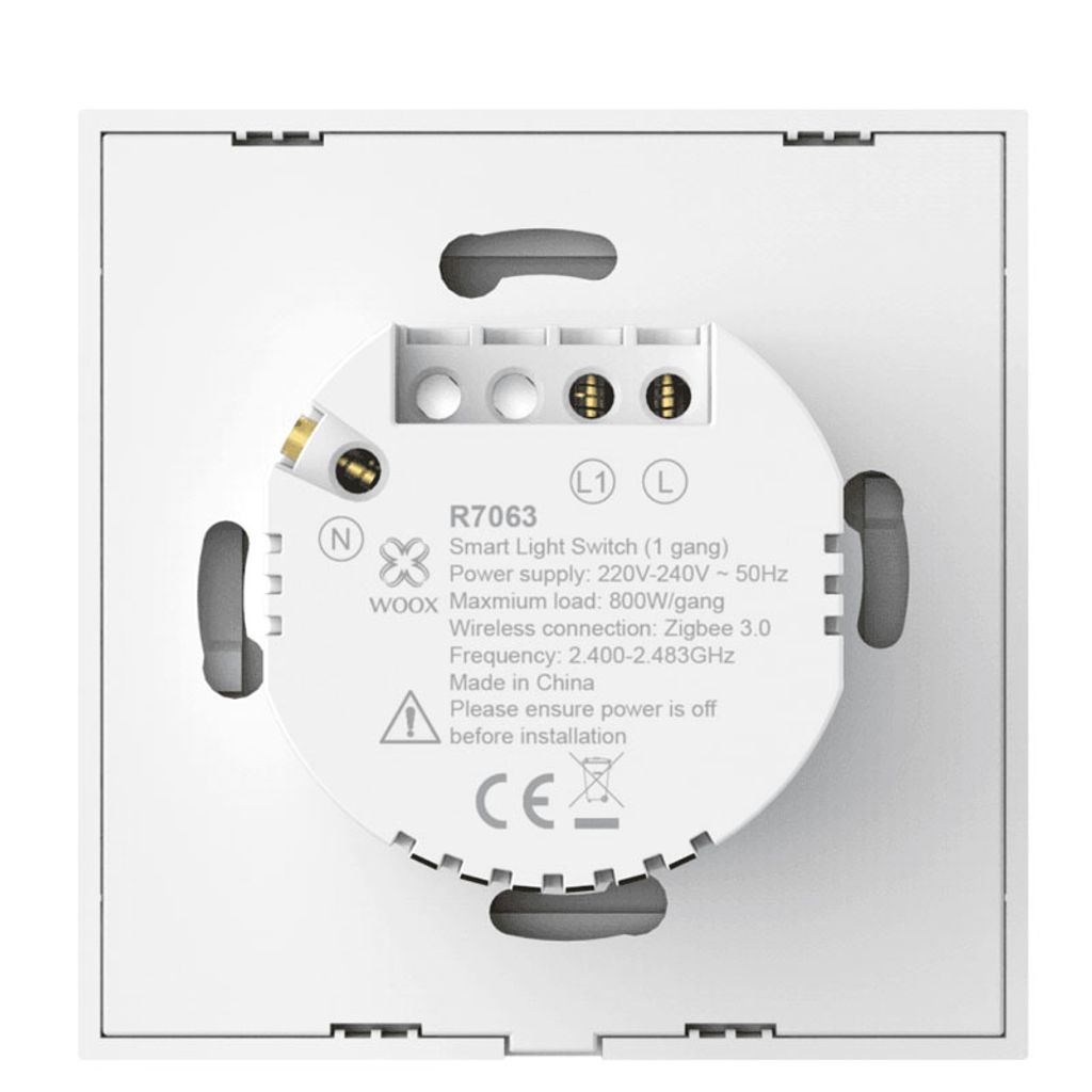 WOOX Interruttore intelligente integrato R7063 Smart Zigbee 3.0 