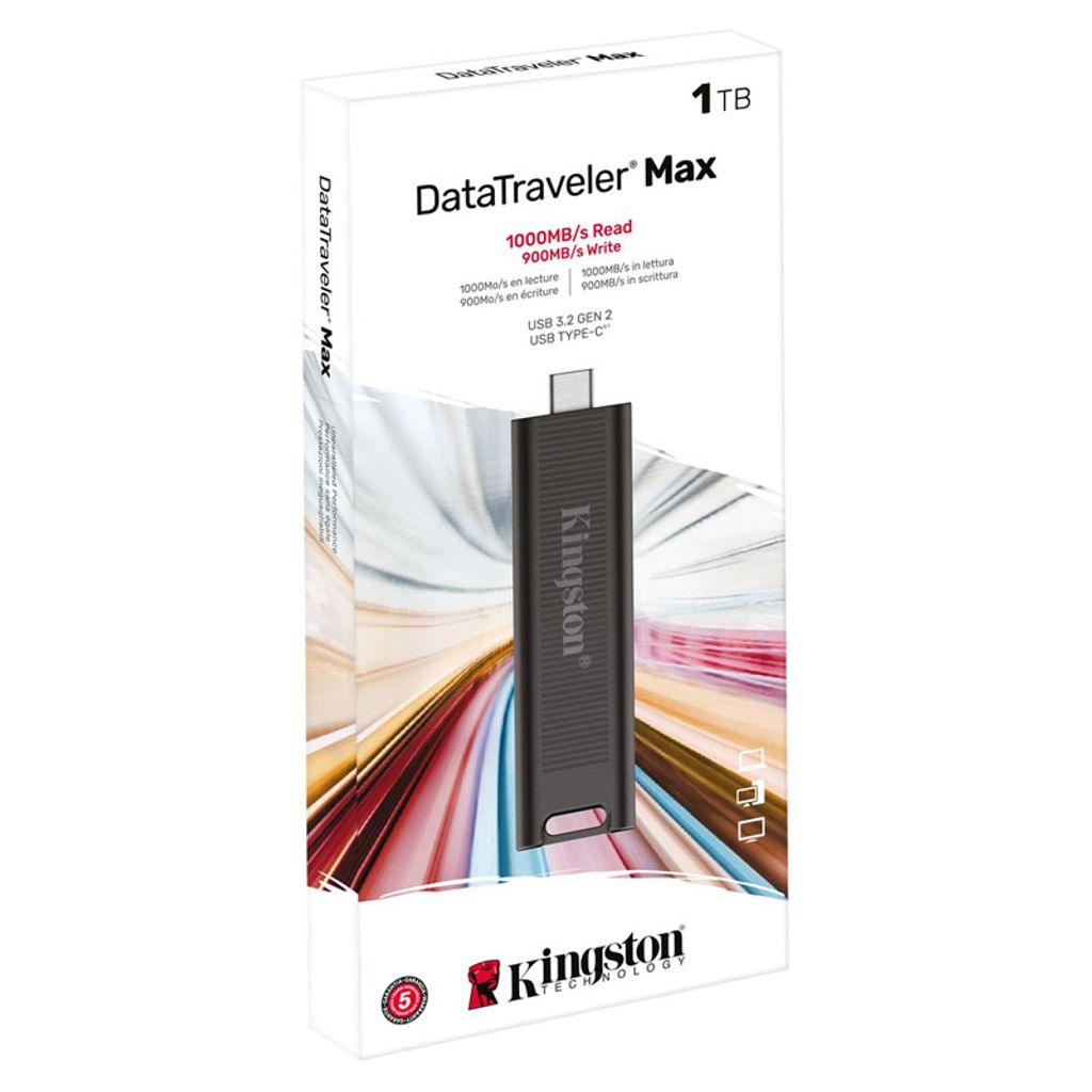 KINGSTON Chiave USB DataTraveler MAX portatile 1TB USB 3.2 gene2 Tipo-C (DTMAX/1TB)