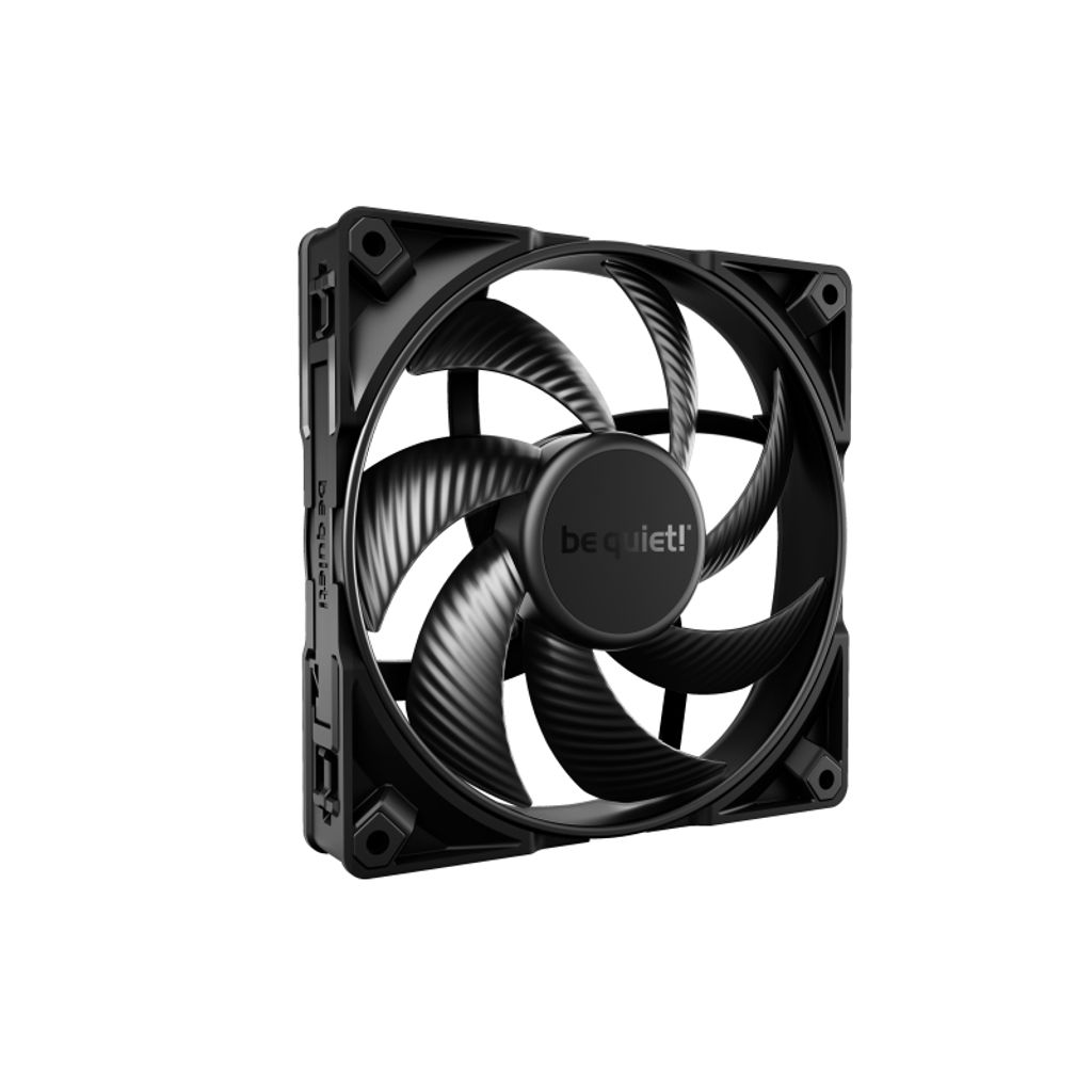 Stai QUIET! ventilatore nero Silent Wings PRO 4 (BL099) 140mm 4 pin PWM 