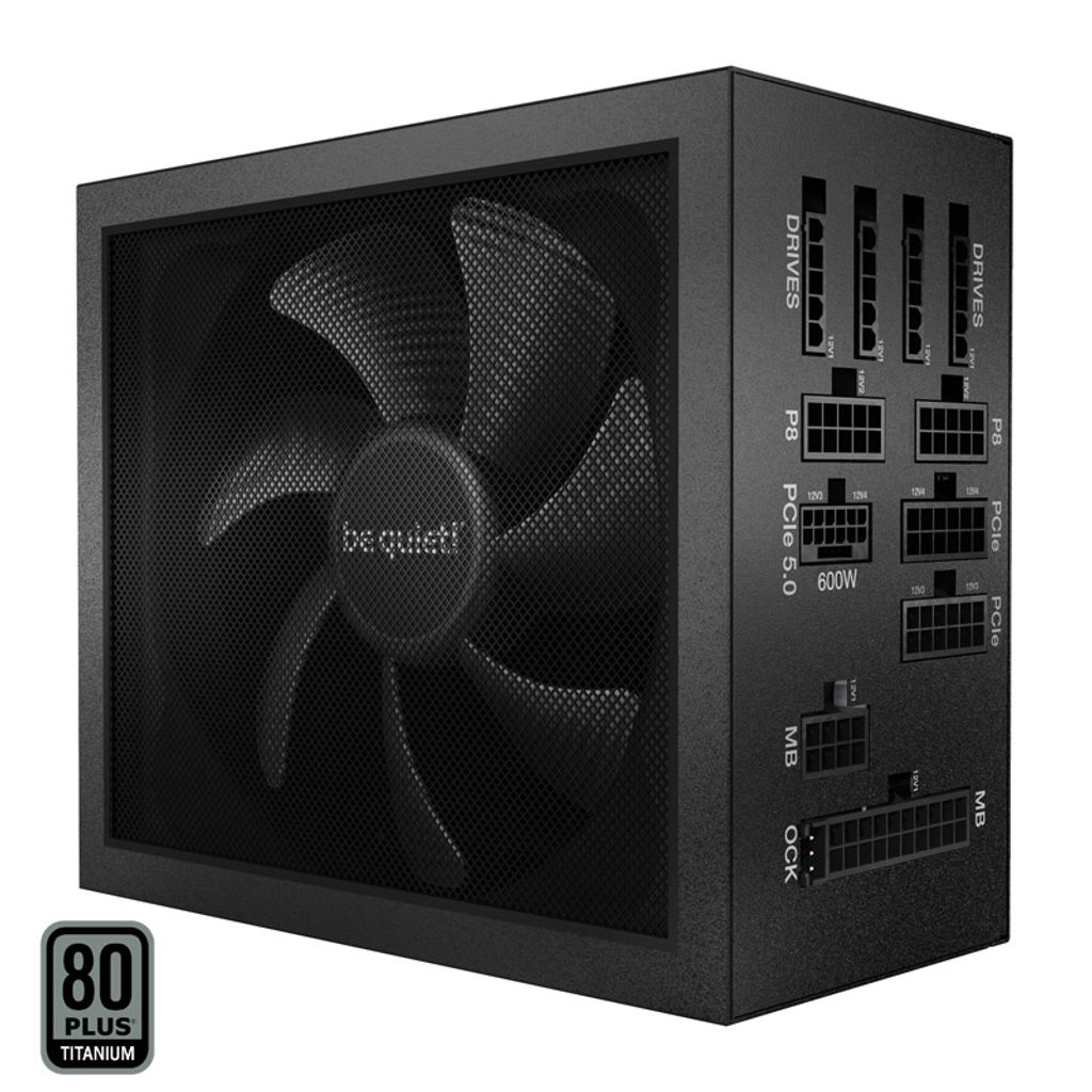 Stai QUIET! Alimentazione modulare DARK POWER 13 850W (BN334) 80Plus Titanium