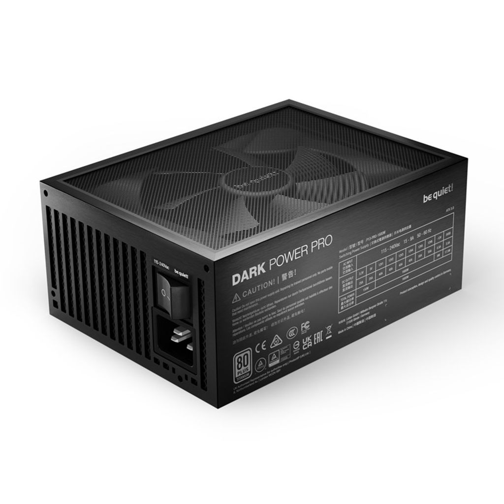 Stai QUIET! Alimentazione DARK POWER PRO 13 1300W (BN331) 80Plus Titanium