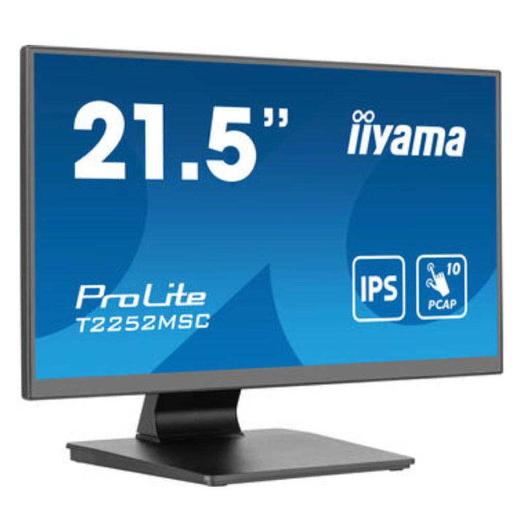 IIYAMA ProLite T2252MSC-B2 54,5cm (21,5") FHD IPS LED touch altoparlanti display interattivo