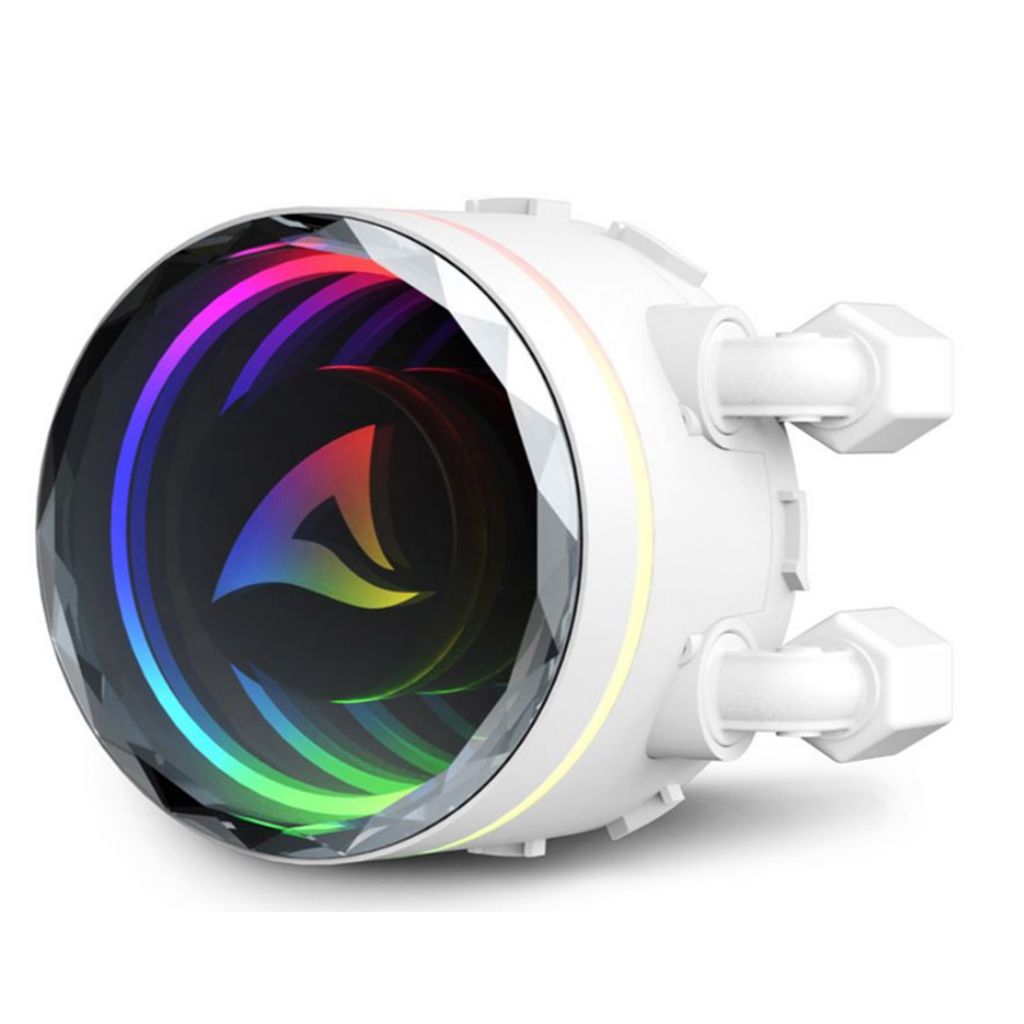 SHARKOON Raffreddamento ad acqua bianca S90 RGB AIO 360mm