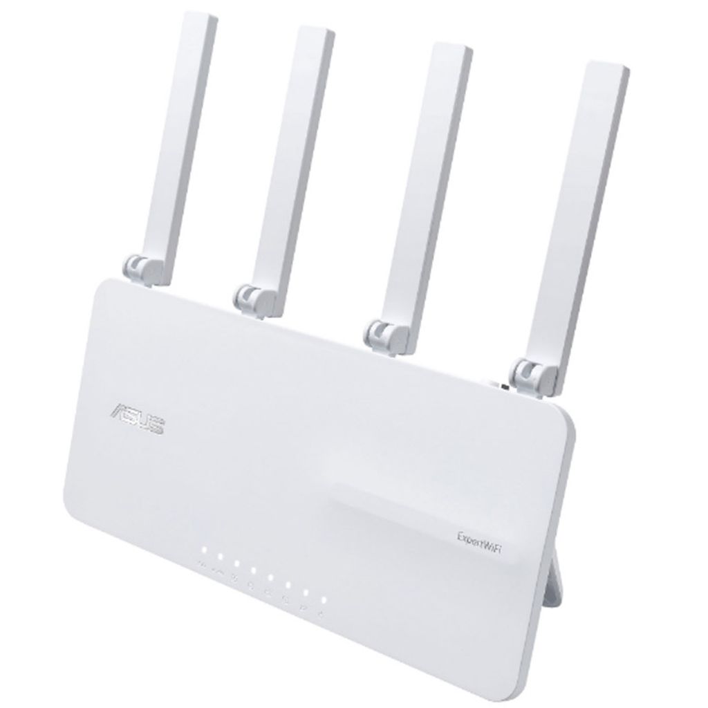 ASUS ExpertWiFi EBR63 AX3000 Dual Band WiFi 6 Gigabit All-in-One Switch wireless router-router/punto di accesso