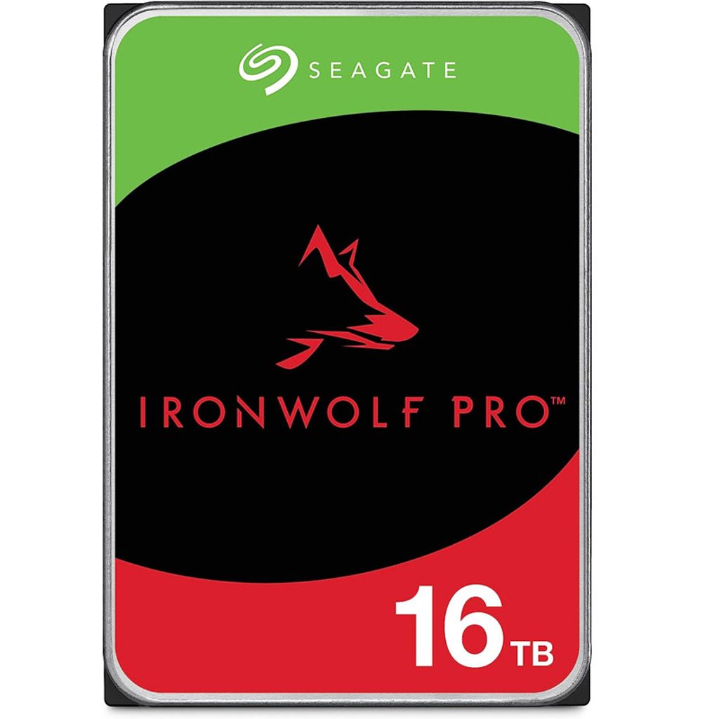 SEAGATE Disco rigido IronWolf PRO NAS 16TB 3,5" SATA3 256MB 7200rpm (ST16000NT001)