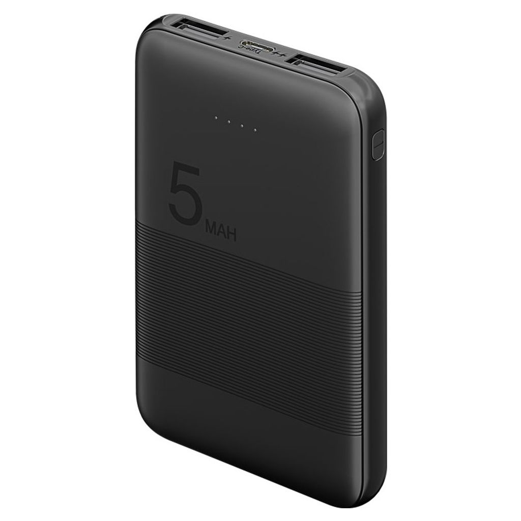 GOOBAY PowerBank 5000mAh USB-C nero batteria portatile