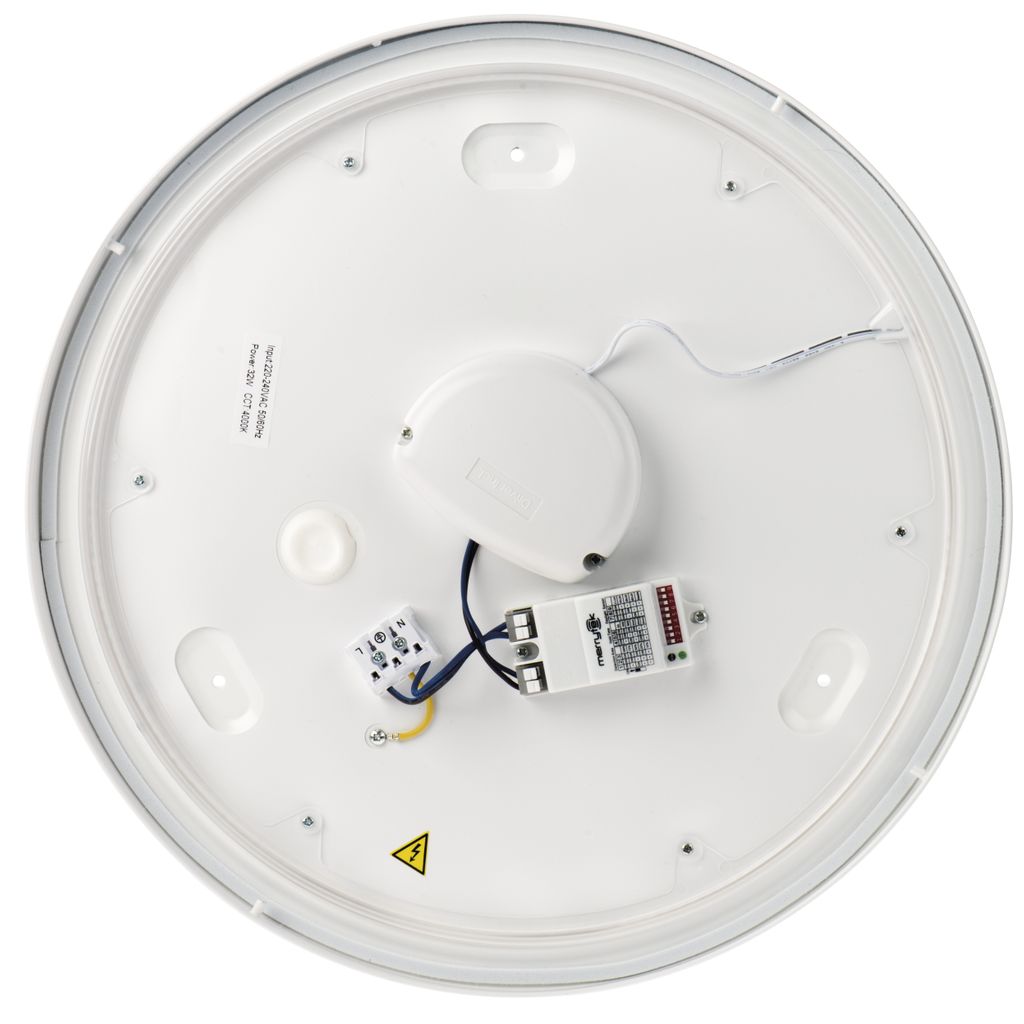 EMOS Luce LED sostituibile CORI, rotondo, 22W, bianco neutro, IP44, con sensore ZM3413