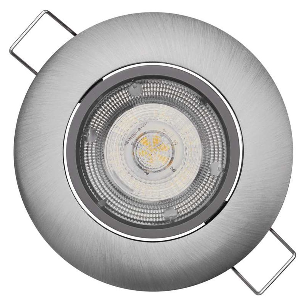 EMOS Lampada a LED Esclusiva 5W, bianco caldo, argento ZD3221