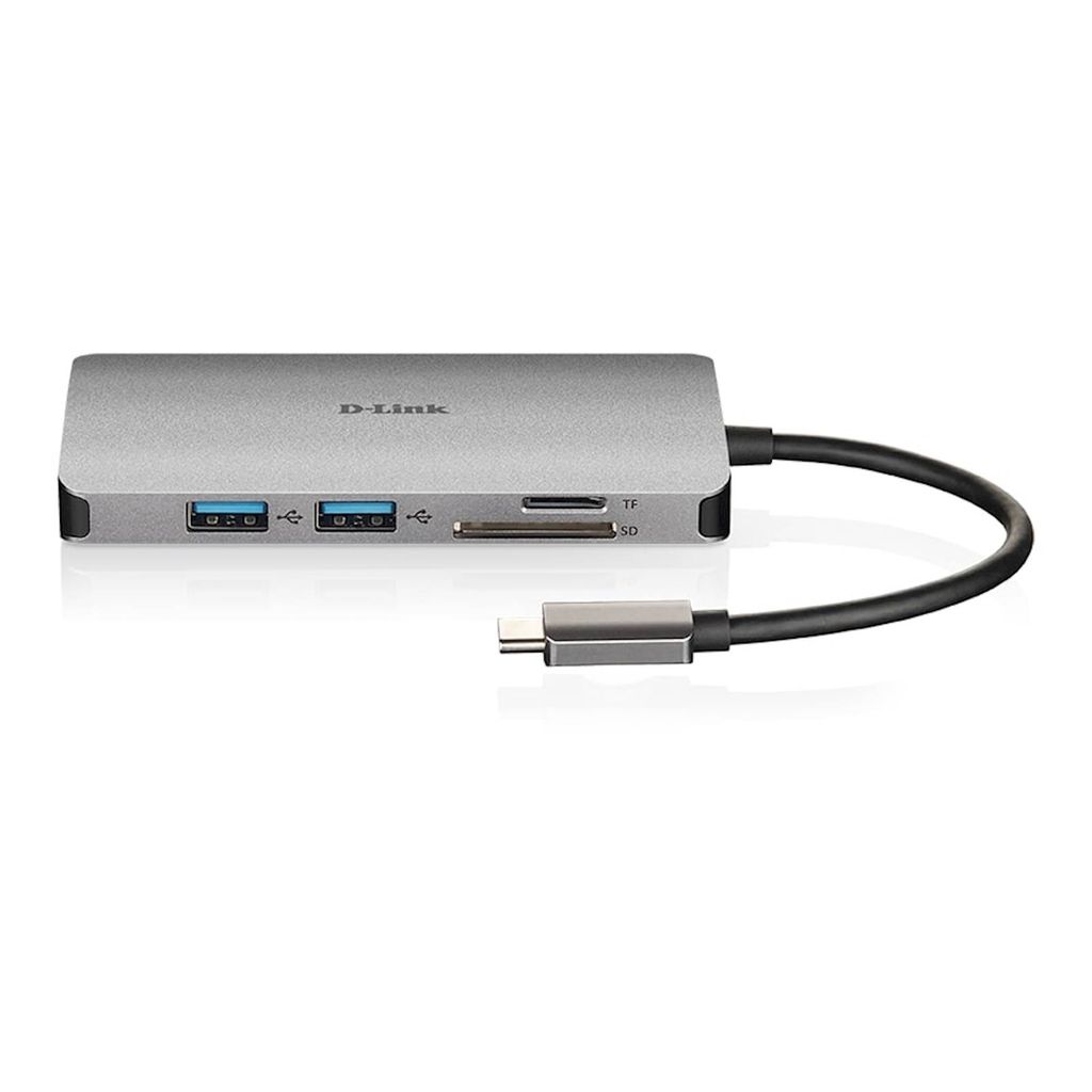 D-LINK USB-C 8 in 1 HUB HDMI-LAN, USB