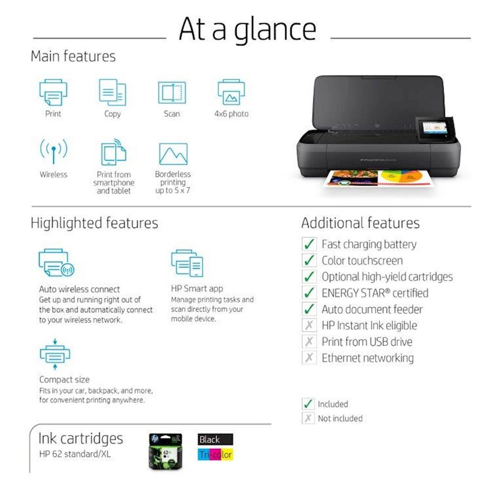 HP OfficeJet 250 Mobile All In One