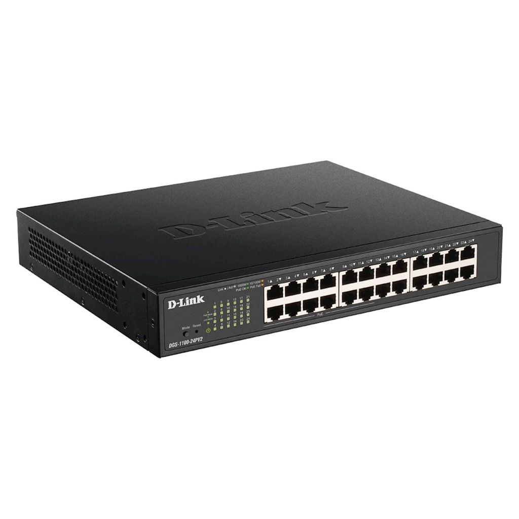 D-LINK Interruttore di rete DGS-1100-24PV2