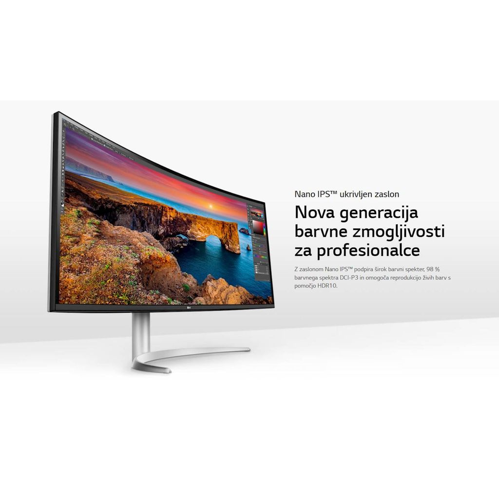 LG un monitor curvo 40WP95CP-W