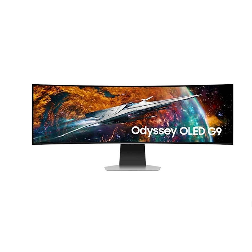 SAMSUNG Monitor G95SC Odyssey, 49''', OLED, CURVED, 32:9, 5120x1440, DP, HDMI, SMART