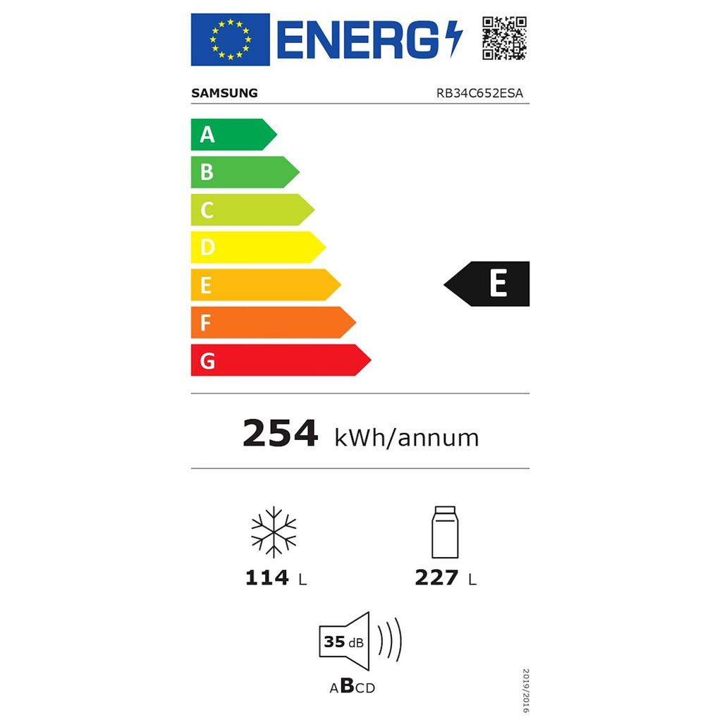 SAMSUNG Frigorifero RB34C652ESA/EF