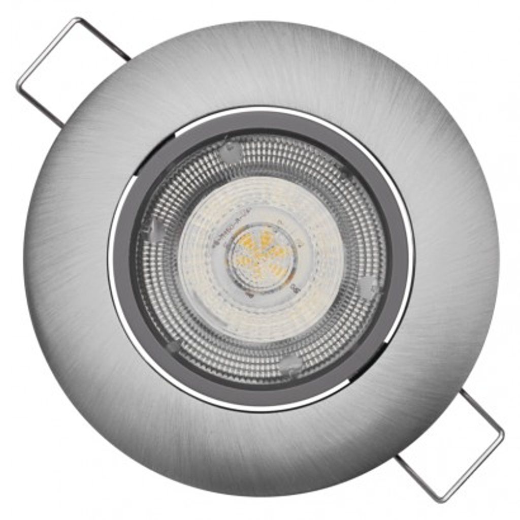 EMOS Lampada a LED Esclusiva 8W, bianco caldo, argento ZD3241