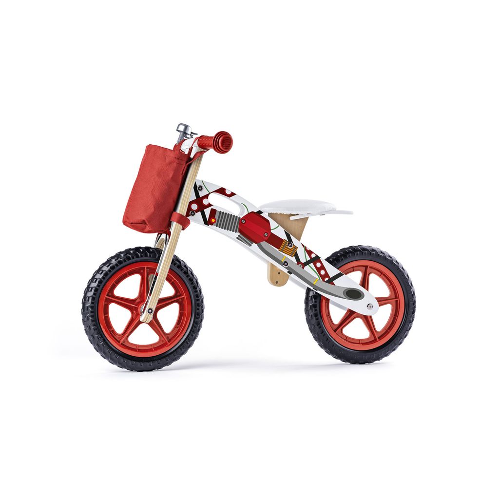 WOODYLAND motore elica di legno Woody, rosso