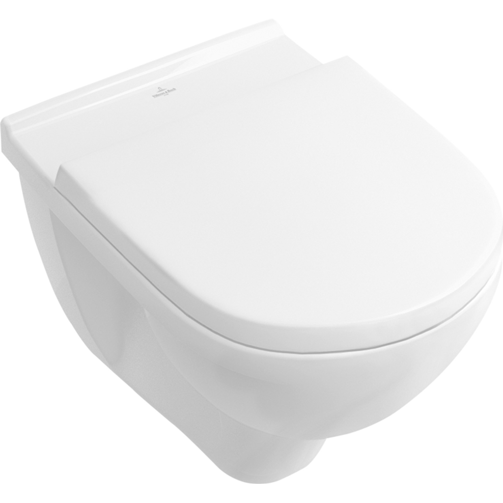 VILLEROY & BOCH Dilution toilette O.novo (5660R001) + lavagna di chiusura lenta (9M38S101)