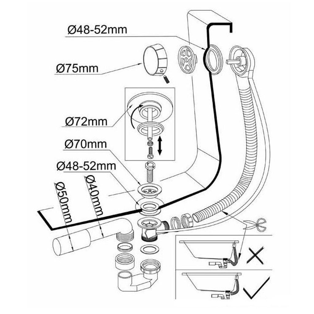 KOLPA SAN vasca semicircolare Royal 130 x 130 cm