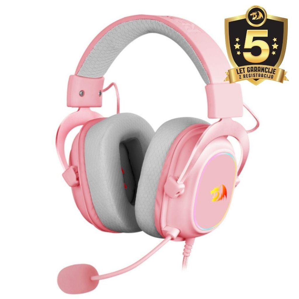 REDRAGON auricolare da gioco ZEUS-X, rosa