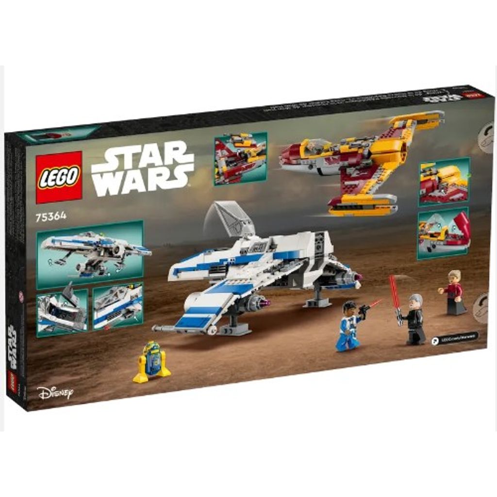 LEGO STAR WARSTM Nuova Repubblica E-WingTM contro Shin Hatia StarfighterTM 75364 