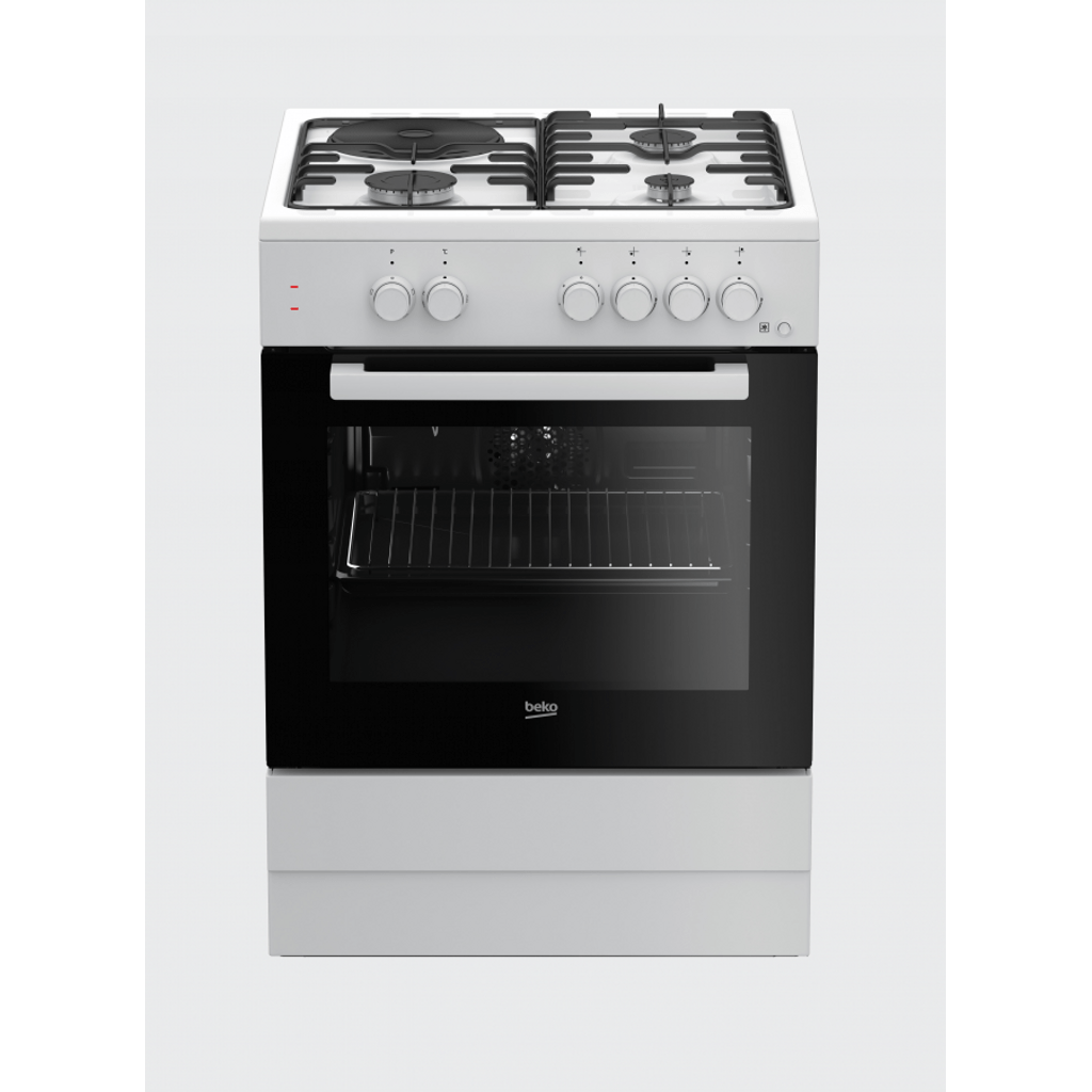 BEKO fornello combinazione freestanding FSS63010DW