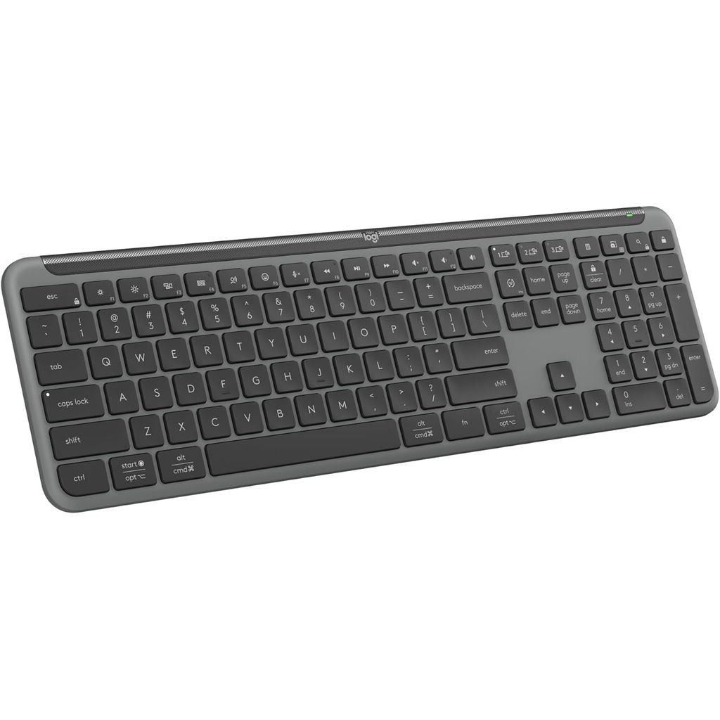 LOGITECH Tastiera Firma Slim K950, grafite, incisione SLO