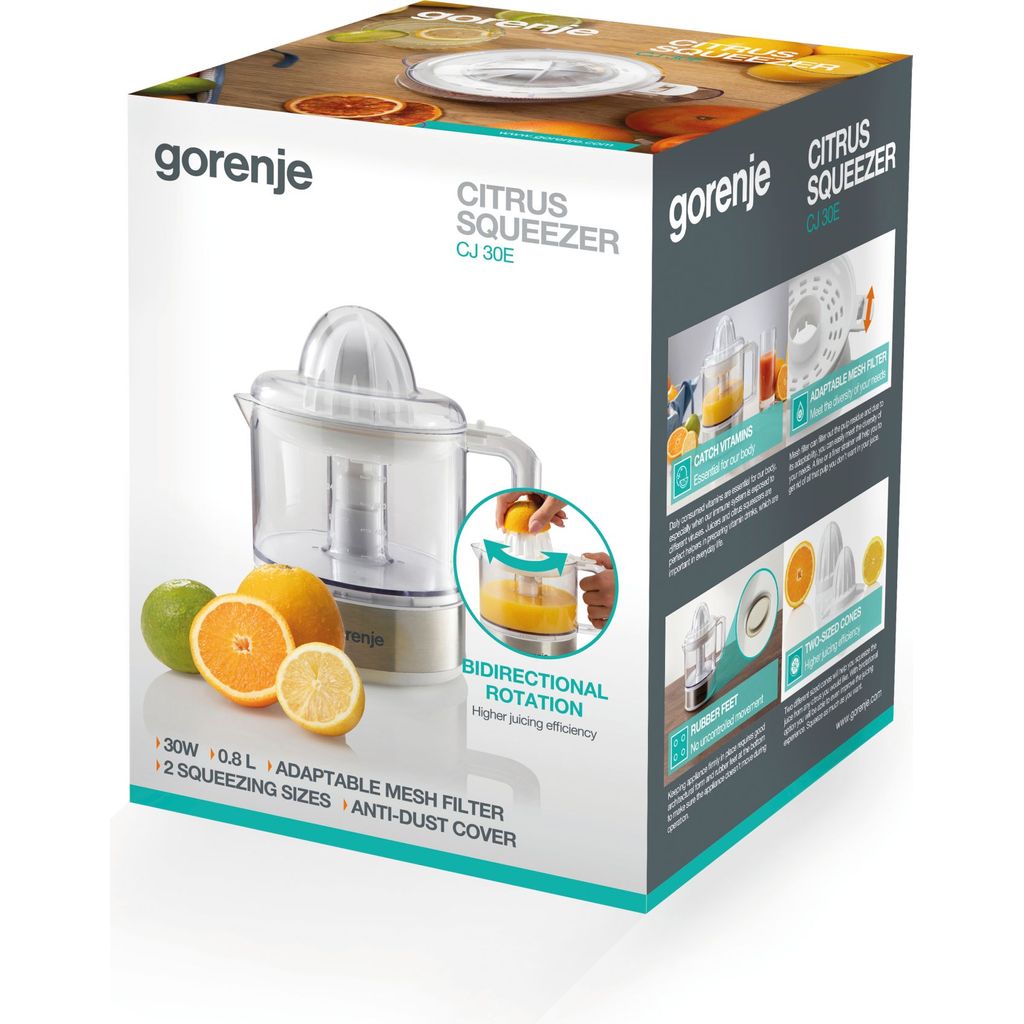 GORENJE cutter elettrico CJ30E - materiale Plastica + metallo