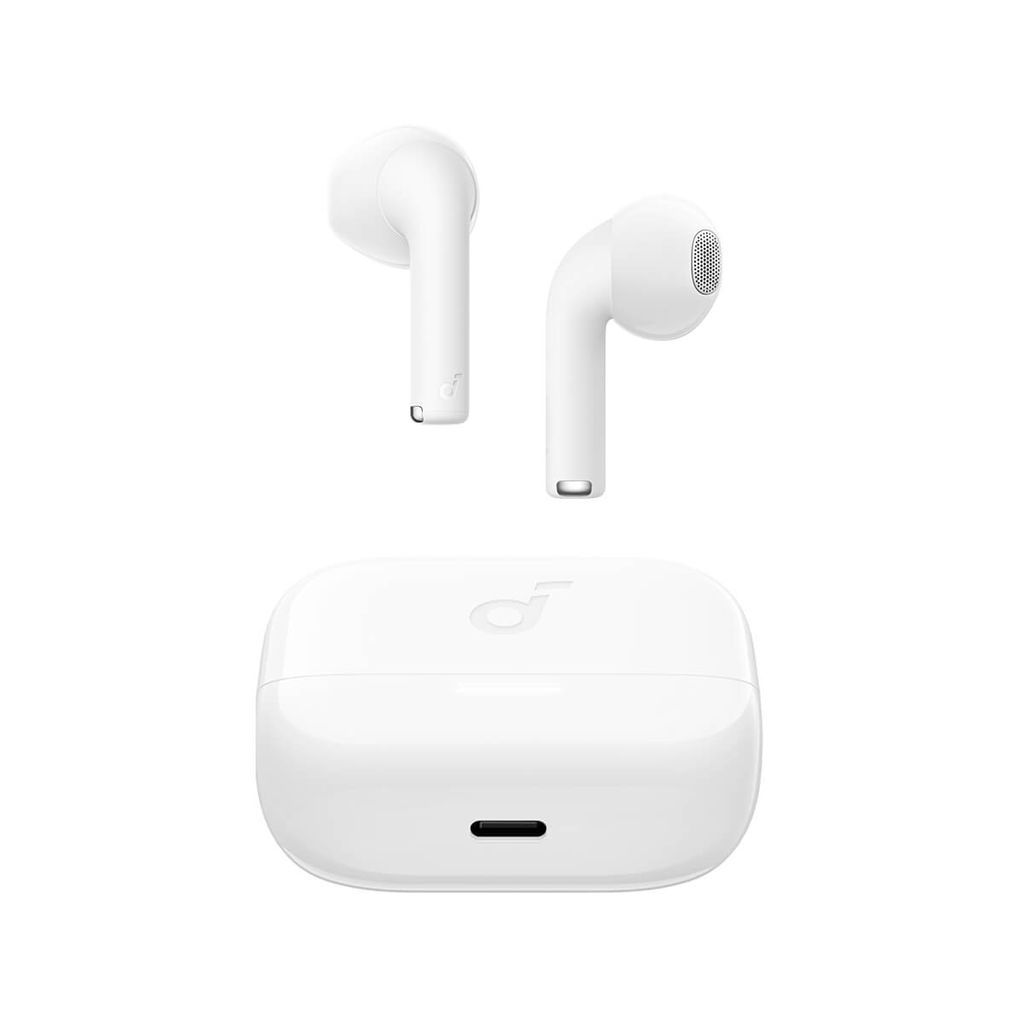 Cuffie wireless Soundcore K20i, bianco