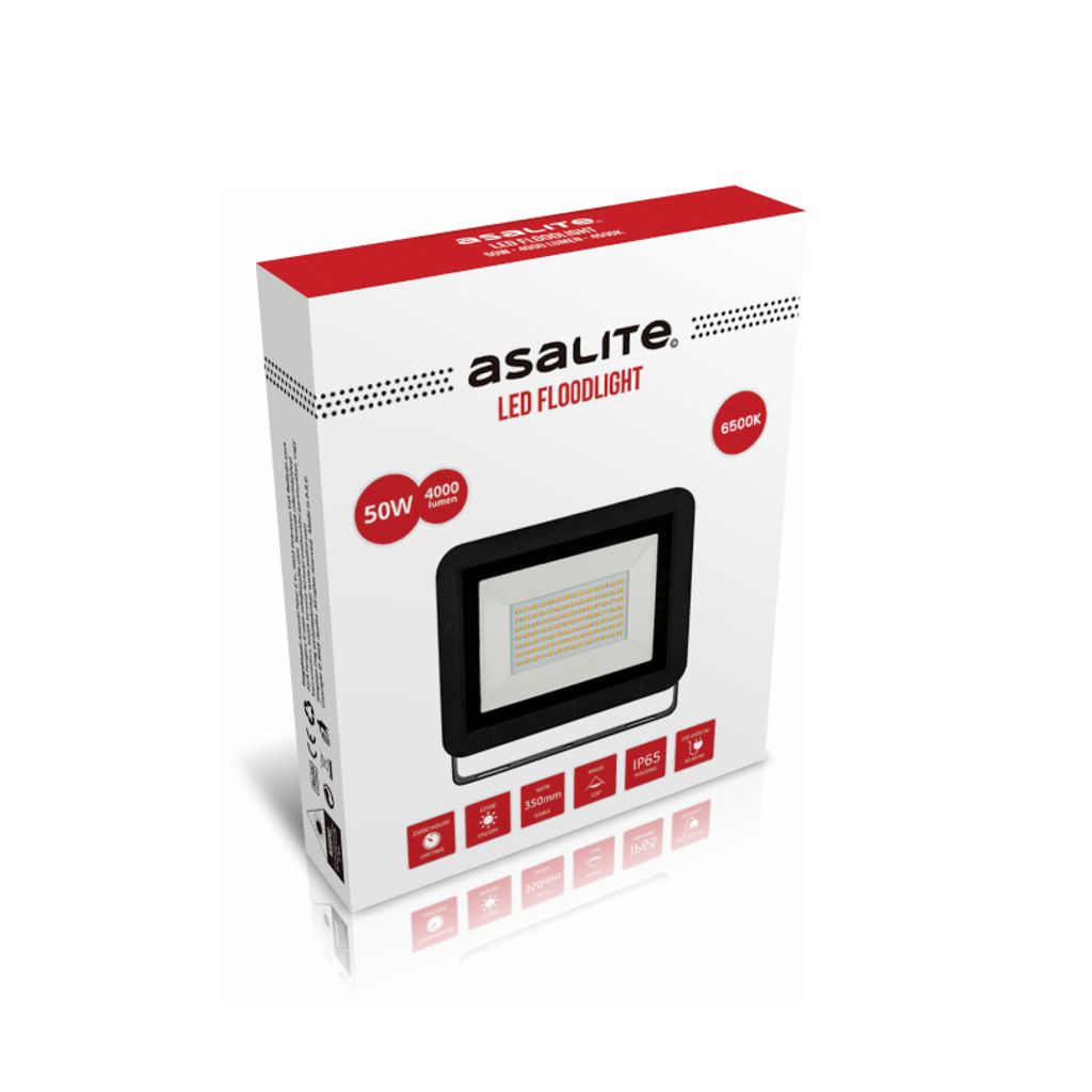 Riflettore LED ASALITE 50W 6500K, 4000Lm