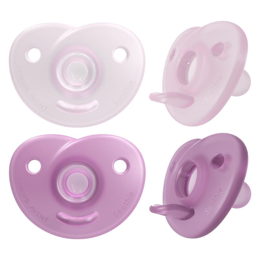 AVENT SCF099/22 Baget Comfort - silicone soothie, 0-6m, z, 2/1