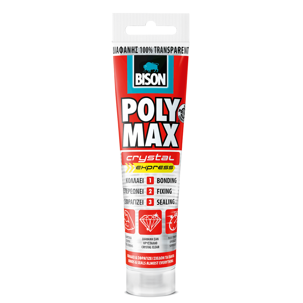 BISON POLY MAX CRYSTAL EXPRESS tubo 115g