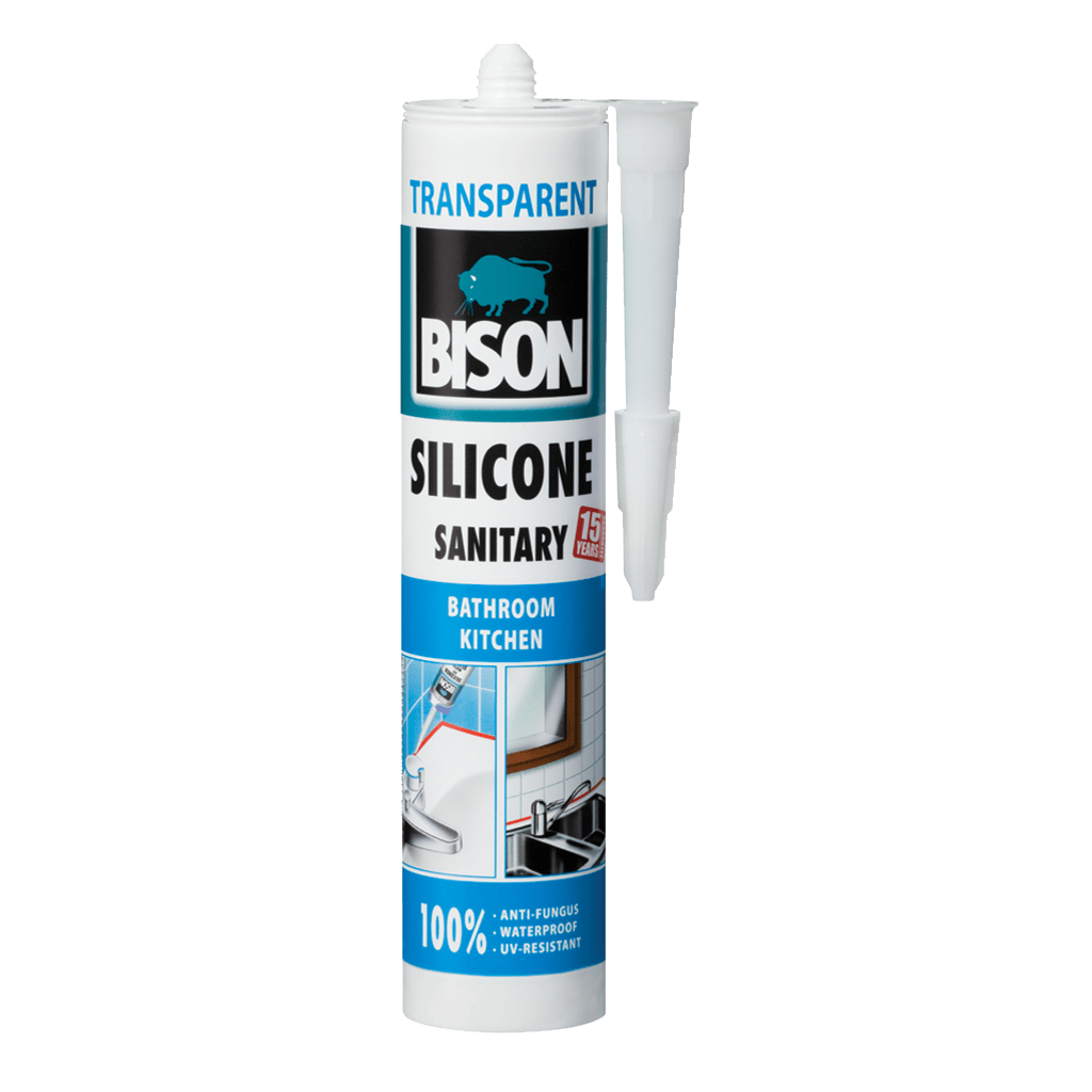 BISON cartuccia SILICON SANITARY CLEAR 280ml