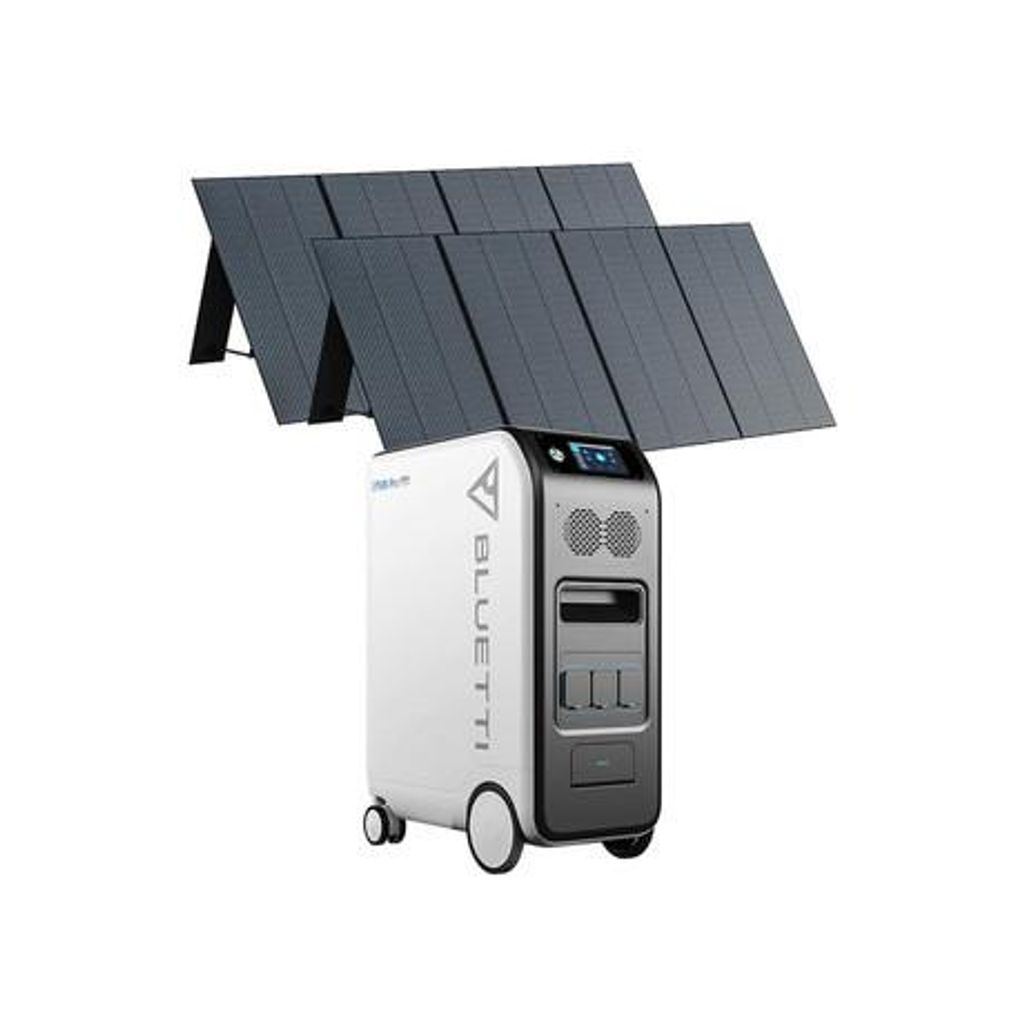 BLUETTI Stazione di ricarica portatile EP500Pro / batteria domestica, 5100Wh, 3000W, dispositivi di ricarica/alimentazione / UPS, prese USB-A/USB-C/DC, capacità espandibile, applicazione