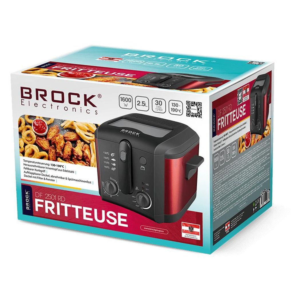 BROCK friggitrice 2.5l - DF 2501 RD