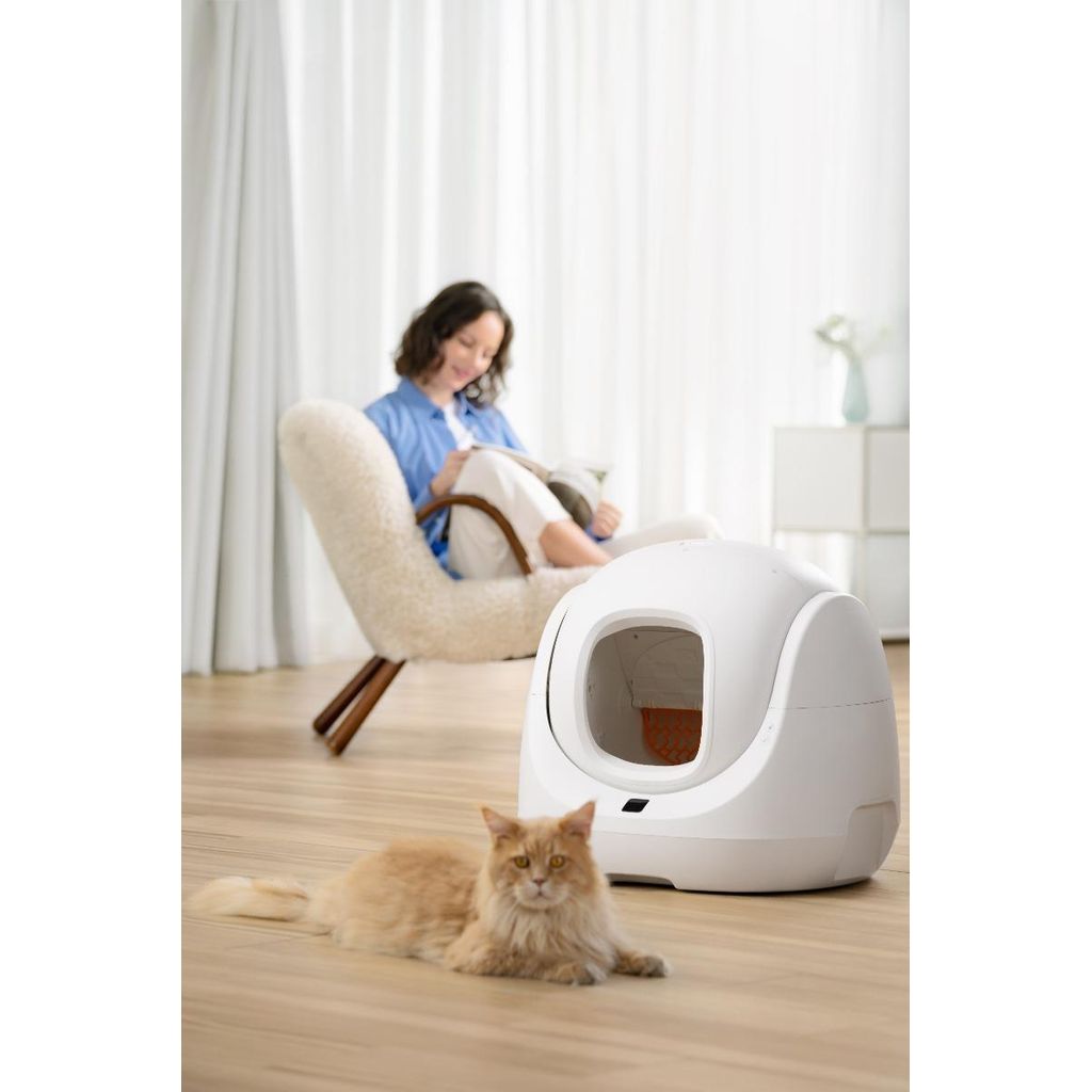 CAT WC per gatti intelligenti Baymax - bianco